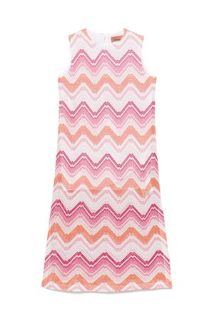 Zigzag-Woven Dress MISSONI KIDS | MW1B12Q0073999AG